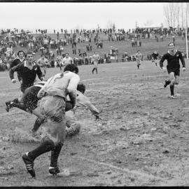All Blacks versus New Zealand Māori (18-8) at Rotorua Stadium.