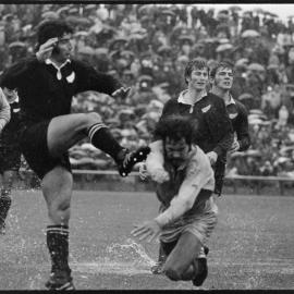 All Blacks versus New Zealand Māori (18-8) at Rotorua Stadium.