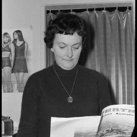 Mrs J. Fenton of Mount Maunganui recalling her recent visit to family in north-western Australia's Pilbara basin.