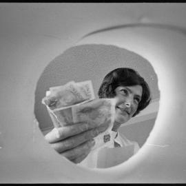 First of the Saturday donations to Saturday's Plunket Society Appeal.