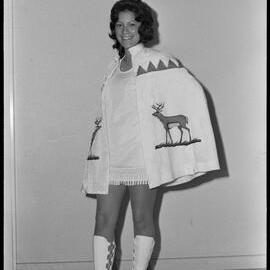 Feminine Focus. Winner of the creative section at the annual Gown of the Year Show in the Tauranga Racecourse lounge.