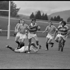 Rugby. Bay of Plenty versus North Auckland (12-10) at Rotorua.