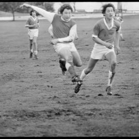 Football. Western Bay of Plenty versus Wairarapa (2-1) in the North Island under-14 tournament being played in Tauranga.