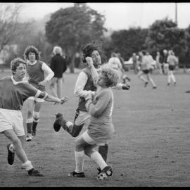Football. Western Bay of Plenty versus Wairarapa (2-1) in the North Island under-14 tournament being played in Tauranga.
