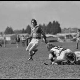 Rugby. Tauranga versus Te Awamutu (9-9) in a Peace Cup elimination match.