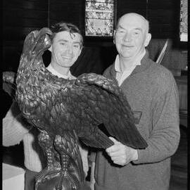 A new lectern for St Peter's Anglican church, Katikati.