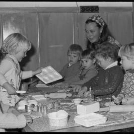 Children at the Greerton play group.