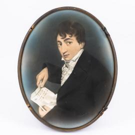 Framed portrait - 'Last White Night [sic] of Ireland'