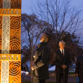 Early morning scenes during library opening