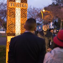 Early morning scenes during library opening