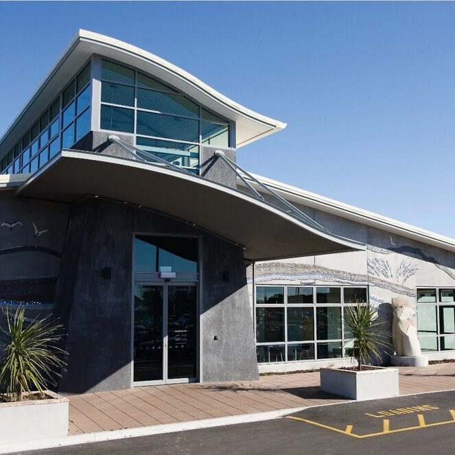 The library at Pāpāmoa