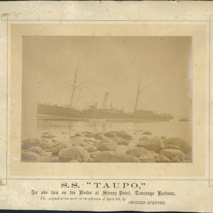 SS Taupo: wreck, salvage and repair, 1879-1881, moments in history