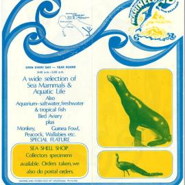 Mount Maunganui Marineland flier