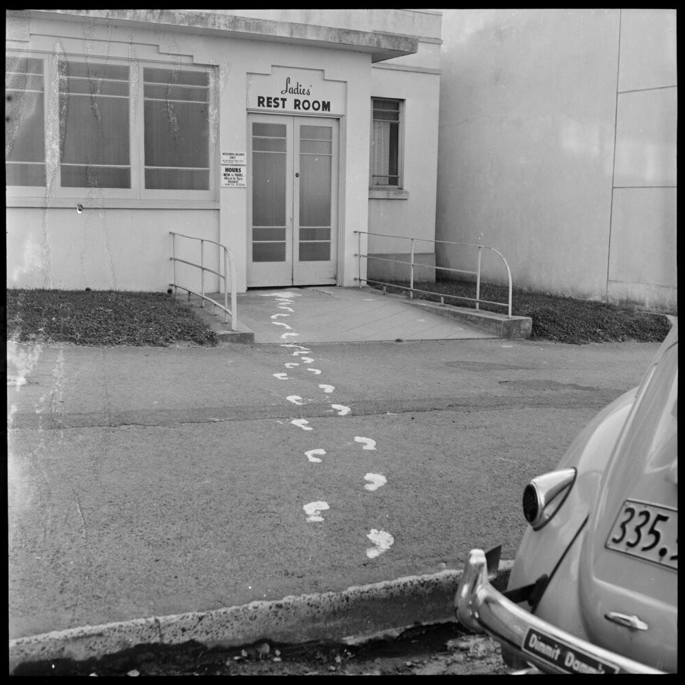 April Fool's Day and the Tauranga's Ladies Rest Room
