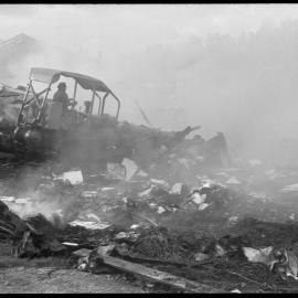 Waihī main street fire