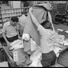 Christmas mail at the Post Office