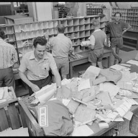 Christmas mail at the Post Office