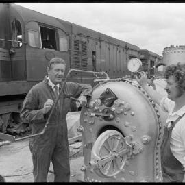 Restored 100-year-old train