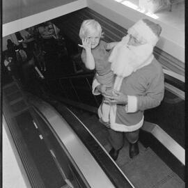 Bay Savings Bank escalator