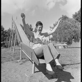 Fundraising at slide, Katikati