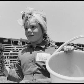 Young girl in costume