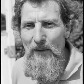 Close-up of a bearded man