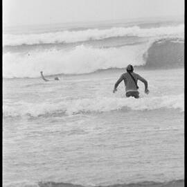 Rescue drill at beach