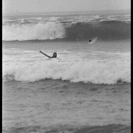 Rescue drill at beach