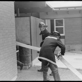 Fire drill at Melrose Home
