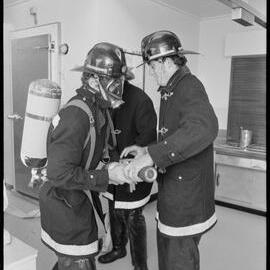 Fire drill at Melrose Home