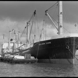 Freighter carrying explosives