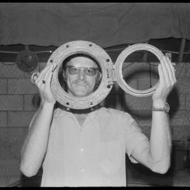 The S.S. Taranaki's porthole