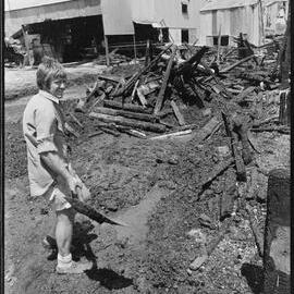 Puke Pine sawmill blaze