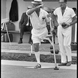 Stan Mortlock, lawn bowler
