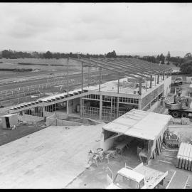 Racecourse grandstand build