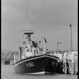 Vessel, Tauranga wharf