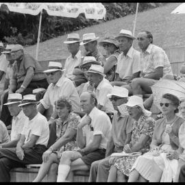 Lawn bowls spectators