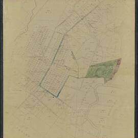Plan of Greerton electricity reticulation
