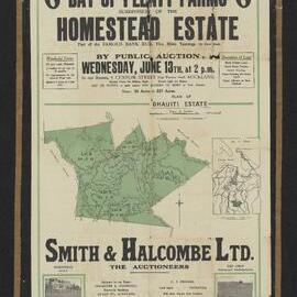 Poster - Subdivision of the Homestead Estate