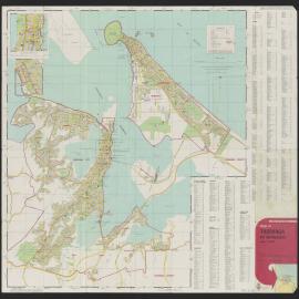 Map of Tauranga and Mount Maunganui