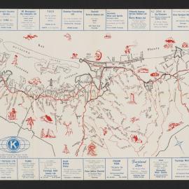 Kiwanis Map of Western Bay of Plenty