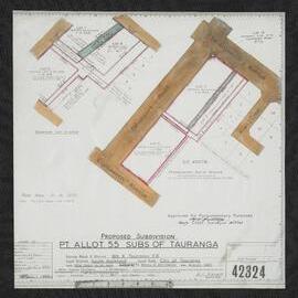 Proposed Subdivision Pt. Allot 55 Suburbs of Tauranga