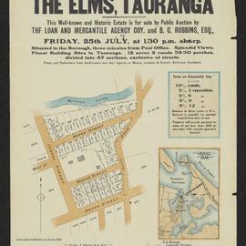 The Elms, Tauranga: this well-known and historic estate is for sale by public auction