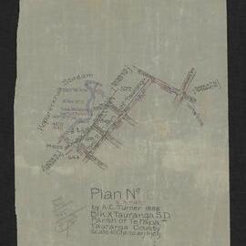 Tauranga: plan no. 1672a...Blk X Tauranga S.D., Parish of Te Papa, Tauranga County
