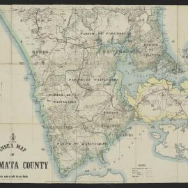 Index map of Waitematā County