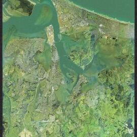Tauranga - Aerial in Colour