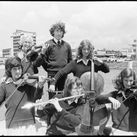 Ōtūmoetai College music group - Coronation Pier