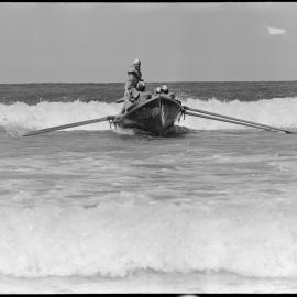 Waihī Surf Life Saving Club's surf canoe
