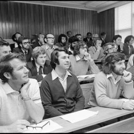 Science teachers at conference