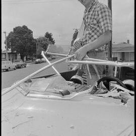 Power Boat driver Bob Hunt